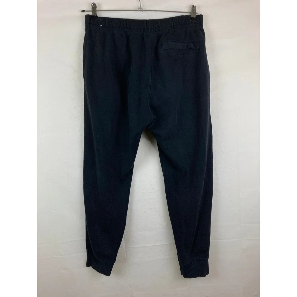 Nike Sweatpants Men M Black Fleece Jogger Sports Athletic Logo Gym Work Out